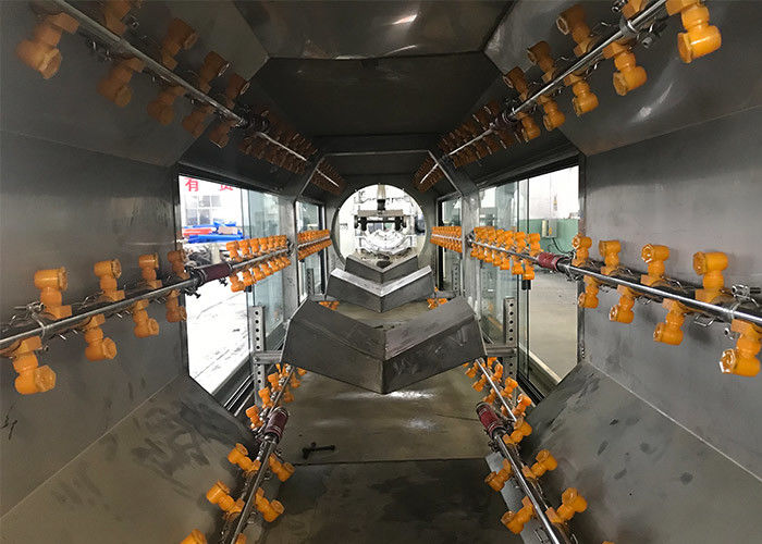 Ενιαία HDPE DWC βιδών σωλήνων μηχανή κατασκευής σωλήνων εξώθησης ζαρωμένη γραμμή