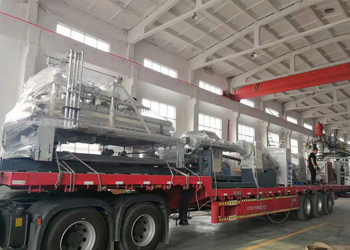 Σωλήνας HDPE/PP/PVC DWC που κάνει τη μηχανή/τη διπλοτειχισμένη ζαρωμένη γραμμή εξώθησης σωλήνων