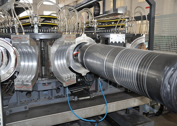 Η μηχανή κατασκευής σωλήνων HUASU DWC, ζαρώνει τα μηχανήματα sbg-600 σωλήνων