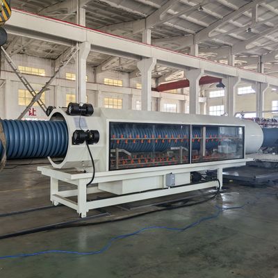 PLC Controlled Double Wall Corrugated Pipe Extrusion Line with 1600mm Max Pipe Diameter and Siemens Brand Electrical Parts