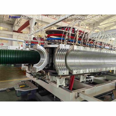 High Output 500-2000Kg/H PVC Pipe Extrusion Line with 32-1600mm Pipe Diameter and Conical Double Screw Extruder