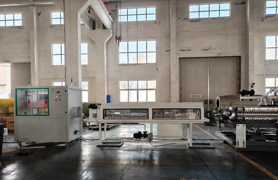 ISO and CE Certified Double Wall Corrugated Pipe Extrusion Line with Water Cooling System and 20CrMnTi Gear Material