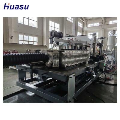 Automatic HDPE Pipe Extrusion Line with Siemens PLC Control for High Productivity Corrugated Pipe Production