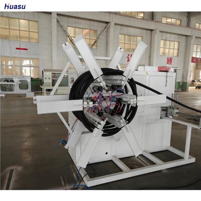 Full Automatic Siemens Motor Single Wall Corrugated Pipe Extrusion Line with 110mm Max Pipe Size