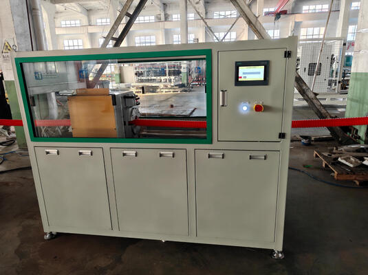Siemens Main Motor Single Wall Corrugated Pipe Extrusion Line with PLC Control System and Water Cooling