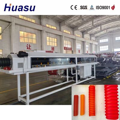 Max Output 100-1200kgh Plastic Pipe Production Extrusion Line Offering Consistent Drainage Pipe Fabrication and Workflow