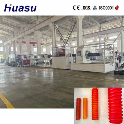 Automatic Spiral Corrugated Pipe Extrusion Line 100-1200kg/h Output 32mm-2000mm Diameter for Continuous Production