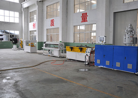 Hdpe 75250mm εγκαταστάσεις κατασκευής σωλήνων PVC μηχανών εξώθησης σωλήνων